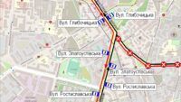 Зміни руху транспорту в Києві 24 лютого