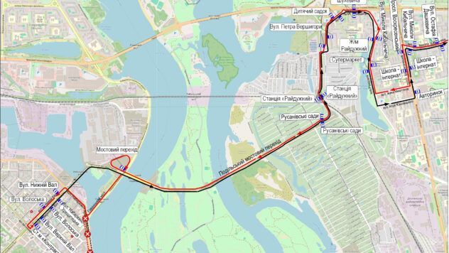 Зміни руху транспорту в Києві 24 лютого