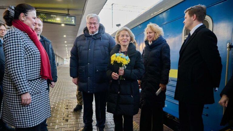 Урсула Фон дер Ляєн в Києві