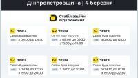 відключення світла у Дніпрі відключення світла у Дніпрі