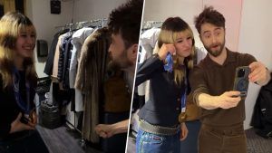 Фігуристка Аліса Лю не стримала емоцій під час зустрічі з зіркою Гаррі Поттера Аліса Лю і Редкліфф