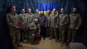 Володимир Зеленський на Донеччині, 6 березня