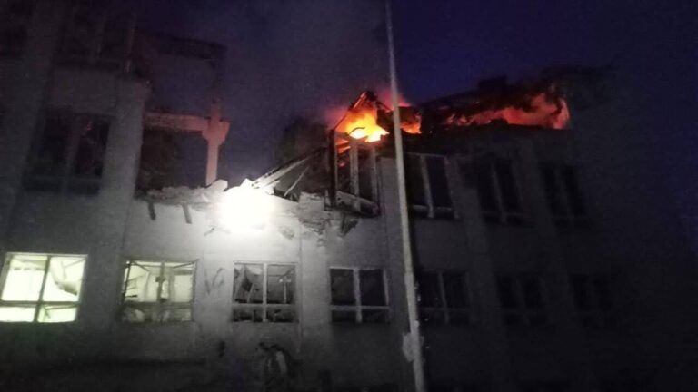 нічна атака на Краматорськ