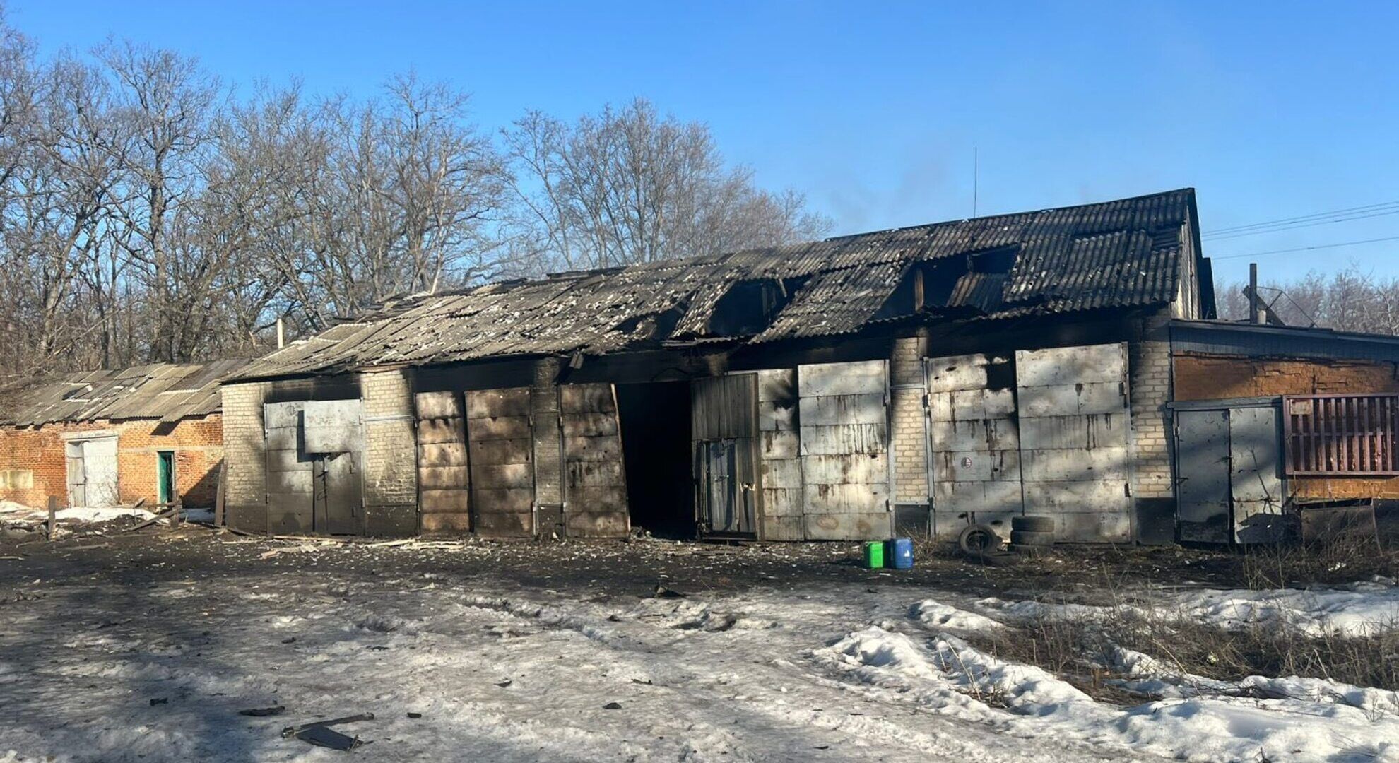 Атака БпЛА по автобусу на Харківщині