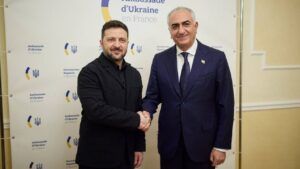 Володимир Зеленський, принц Ірану Реза Пахлаві