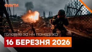 Головні новини за ніч 16 березня: добірка актуальних подій