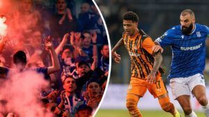 Шахтар фанати Леха