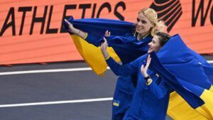 Ярослава Магучих завоевала золото на чемпионате мира по легкой атлетике