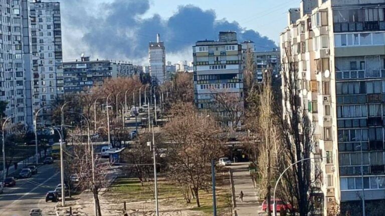 Київ, задимлення