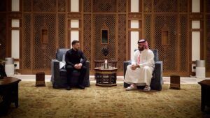 Зеленський і Саудівська Аравія