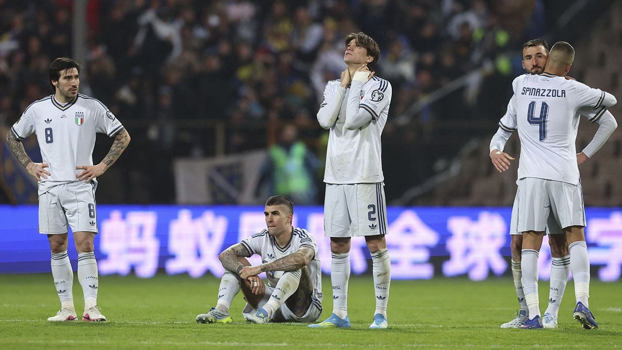 Збірна Італії втретє поспіль не змогла вийти на чемпіонат світу