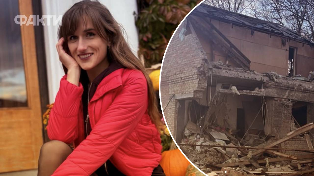 Блогерку Дашу Євтух захейтили через допис про зруйнований дроном РФ будинок